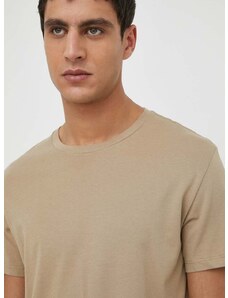 Βαμβακερό μπλουζάκι Levi's 2-pack ανδρικά, χρώμα: γκρι