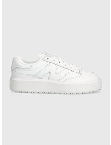 Δερμάτινα αθλητικά παπούτσια New Balance CT302CLA χρώμα: άσπρο