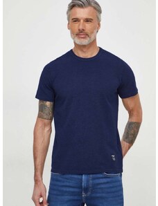 Βαμβακερό μπλουζάκι Pepe Jeans Coff ανδρικό, χρώμα: ναυτικό μπλε