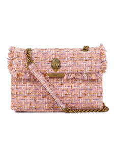 Shoulder Bags Γυναικεία Kurt Geiger Ρόζ Tweed Kensington Bag