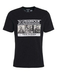 BARBOUR INTERNATIONAL T-Shirt Charge MTS1247 BK11 black