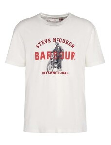 BARBOUR INTERNATIONAL T-Shirt Speedway MTS1251 WH32 whisper white