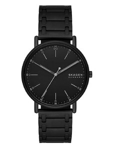 Ρολόι Skagen χρώμα: μαύρο