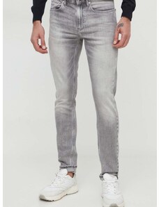 Τζιν παντελόνι Calvin Klein Jeans χρώμα: γκρι