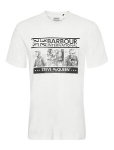 Ανδρική Κοντομάνικη Μπλούζα Barbour - International Charge MTS1247 WH32