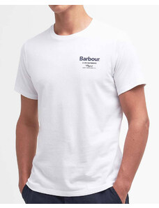 Ανδρική Κοντομάνικη Μπλούζα Barbour - Satley Graphic Powder MTS1119 WH11