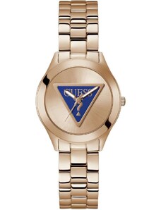 GUESS Tri Plaque - GW0675L3, Rose Gold case with Stainless Steel Bracelet