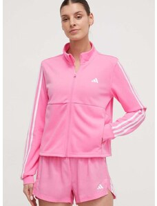 Φούτερ προπόνησης adidas Performance χρώμα: ροζ