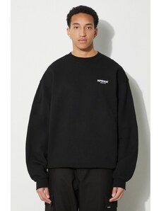Βαμβακερή μπλούζα Represent Owners Club Sweater χρώμα: μαύρο, OCM410.01