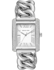 MICHAEL KORS Emery Crystals - MK7438, Silver case with Stainless Steel Bracelet