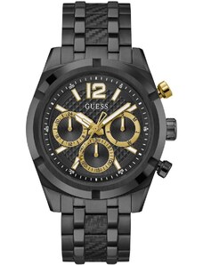 GUESS Resistance - GW0714G4, Black case with Stainless Steel Bracelet