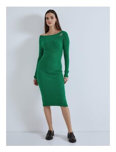 Celestino Πλεκτό midi φόρεμα πρασινο για Γυναίκα