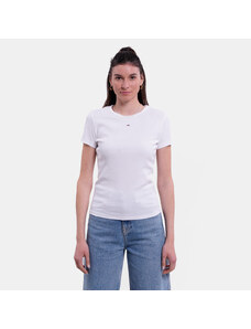 Tommy Jeans Slim Essential Rib Γυναικείο T-shirt