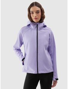 4F Women's windproof softshell jacket 5000 membrane - light purple