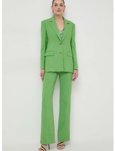 Παντελόνι BOSS χρώμα: πράσινο