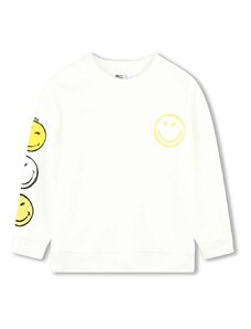 Παιδική βαμβακερή μπλούζα Marc Jacobs χρώμα: μπεζ