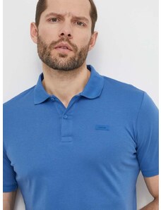 Βαμβακερό μπλουζάκι πόλο Calvin Klein