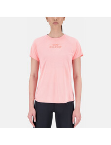 New Balance Printed Impact Run Γυναικείο T-shirt
