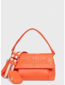 Τσάντα Desigual χρώμα: πορτοκαλί