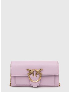 Τσάντα Pinko χρώμα: μοβ