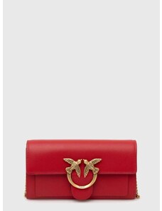 Τσάντα Pinko χρώμα: κόκκινο
