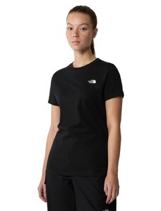 THE NORTH FACE W S/S SIMPLE DOME TEE NF0A87NHJK3-JK3 Μαύρο
