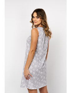 Italian Fashion Women's Maribell shirt with wide straps - print