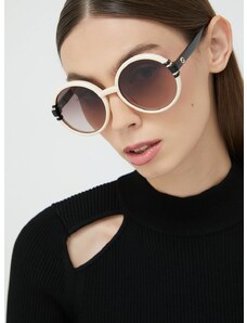 Γυαλιά ηλίου Gucci χρώμα: άσπρο