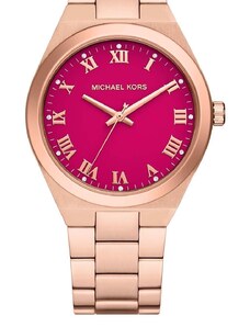 Ρολόι Michael Kors χρώμα: ροζ