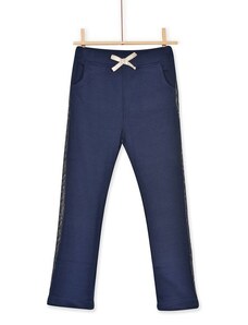 DPAM Παιδικό Παντελόνι για Κορίτσια Navy Blue Metallic - ΜΠΛΕ