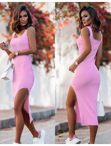 Creative Φόρεμα - κώδ. 10433 - ροζ