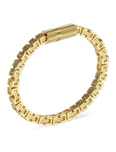 Guess Jewellery GUESS STEEL Βραχιόλι από Ανοξείδωτο ατσάλι Gold JUMB04084JWYGL