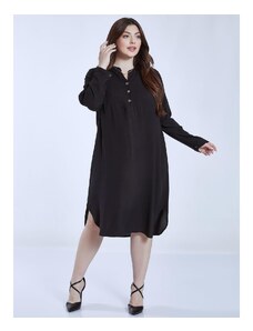 Celestino Midi μονόχρωμο φόρεμα μαυρο για Γυναίκα