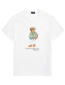POLO RALPH LAUREN T-Shirt Sscnclsm1-Short Sleeve 710854497032 100 white