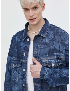 Τζιν μπουφάν Tommy Jeans ανδρικό, χρώμα: ναυτικό μπλε