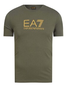 EA7 T-Shirt Sporty Gold Κανονική Γραμμή