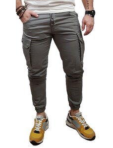 Cover Jeans Cover - Army - M0186-28 - Grey - Παντελόνι Υφασμάτινο
