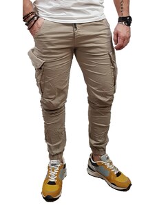 Cover Jeans Cover - New Army - T0190-28 - Beige - Παντελόνι Υφασμάτινο