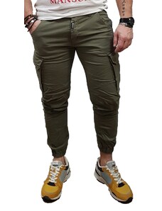 Cover Jeans Cover - New Army - T0190-28 - Khaki - Παντελόνι Υφασμάτινο