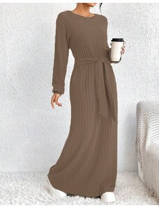 Creative Φόρεμα - κώδ. 33560 - καφέ