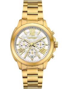 BREEZE Chronique Chronograph - 212481.1, Gold case with Stainless Steel Bracelet