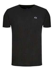LA MARTINA T-Shirt 3LMCCMR04 09999 black