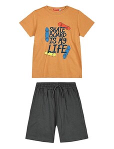 Energiers Παιδικό Σετ Μπλούζα-Σορτς Αγόρι Skate Life