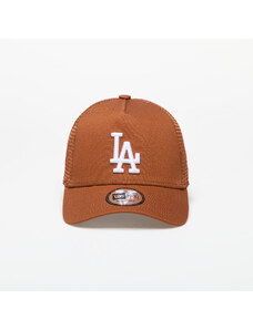 Cap New Era Los Angeles Dodgers League Essential Trucker Cap Brown/ White