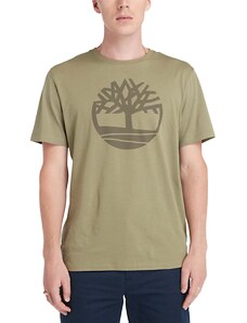 TIMBERLAND T-Shirt Kennebec River Tree Logo Short Sleeve TB0A2C2RAP61 310 medium green