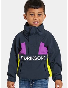 Παιδικό μπουφάν Didriksons BJÖRNBÄR KIDS ANORAK χρώμα: μαύρο