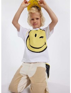 Παιδικό παντελόνι Marc Jacobs χρώμα: μπεζ