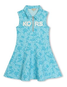 Παιδικό φόρεμα Michael Kors χρώμα: τιρκουάζ