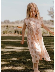 Παιδικό βαμβακερό φόρεμα That's mine Bell χρώμα: ροζ