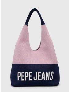Τσάντα Pepe Jeans χρώμα: ναυτικό μπλε